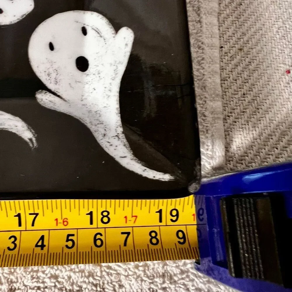 Cupcakes and Cashmere Halloween  Ghost Platter Rectangular